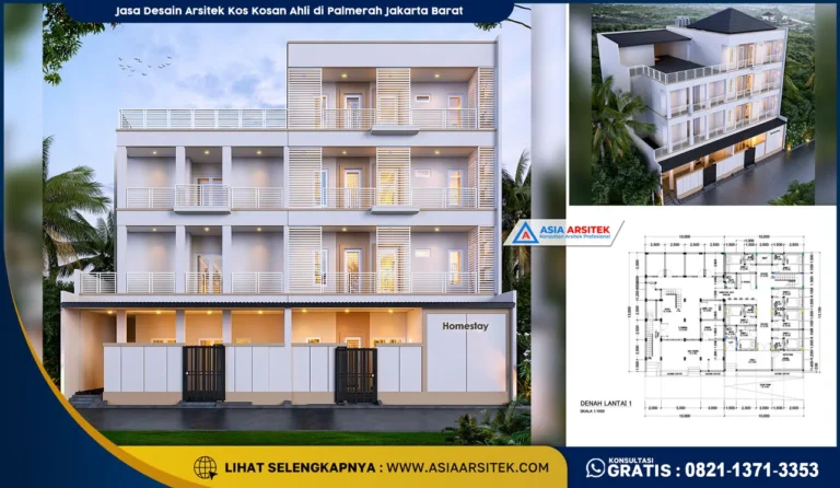 Jasa Desain Arsitek Kos Kosan Ahli di Palmerah Jakarta Barat