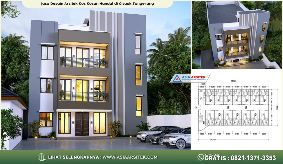 Jasa Desain Arsitek Kos Kosan Handal di Cisauk Tangerang