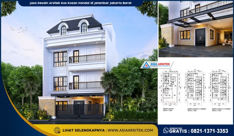 Jasa Desain Arsitek Kos Kosan Handal di Jelambar Jakarta Barat
