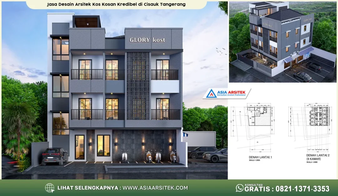 Jasa Desain Arsitek Kos Kosan Kredibel di Cisauk Tangerang