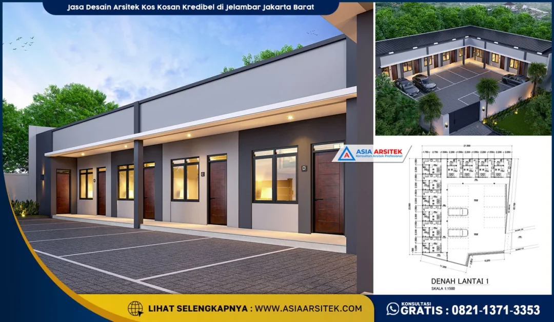 Jasa Desain Arsitek Kos Kosan Kredibel di Jelambar Jakarta Barat