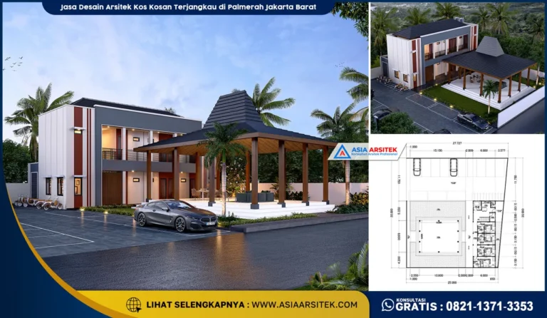 Jasa Desain Arsitek Kos Kosan Terjangkau di Palmerah Jakarta Barat