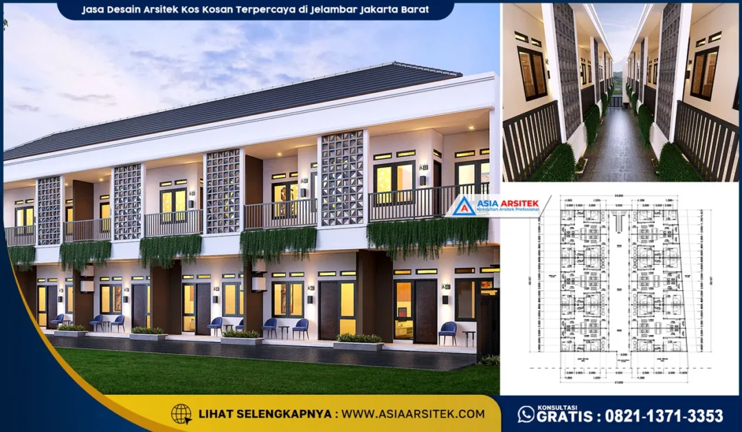 Jasa Desain Arsitek Kos Kosan Terpercaya di Jelambar Jakarta Barat