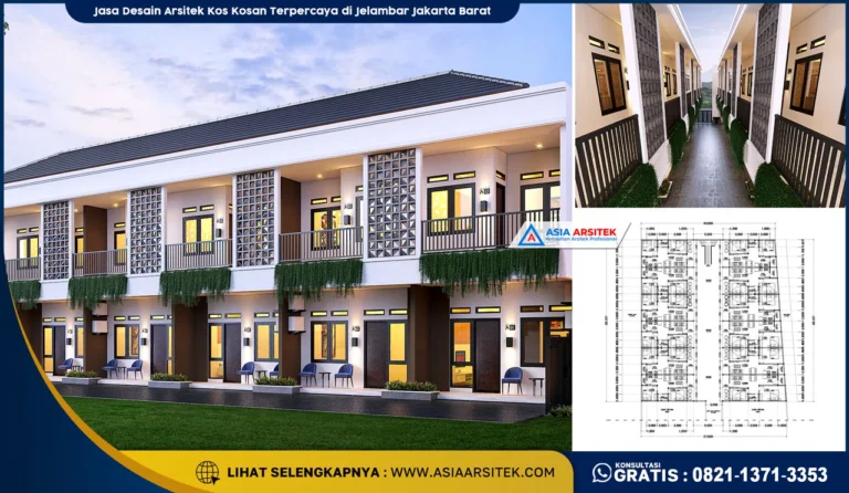 Jasa Desain Arsitek Kos Kosan Terpercaya di Jelambar Jakarta Barat