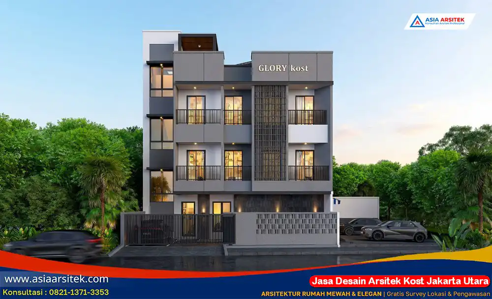 Jasa Desain Arsitek Kost Jakarta Utara