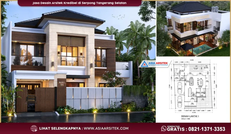 Jasa Desain Arsitek Kredibel di Serpong Tangerang Selatan