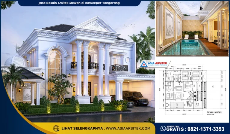 Jasa Desain Arsitek Mewah di Batuceper Tangerang
