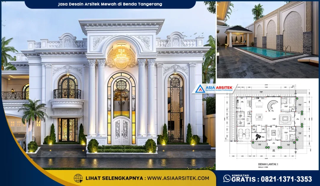 Jasa Desain Arsitek Mewah di Benda Tangerang
