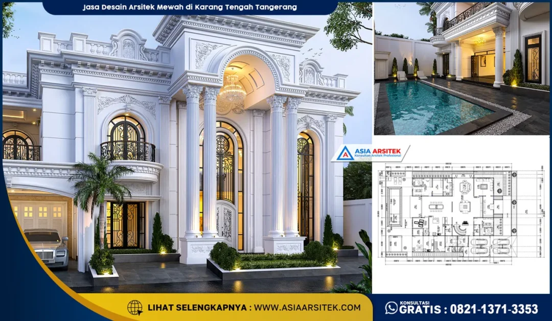 Jasa Desain Arsitek Mewah di Karang Tengah Tangerang