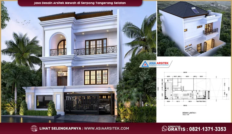 Jasa Desain Arsitek Mewah di Serpong Tangerang Selatan