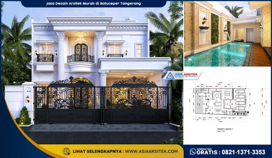 Jasa Desain Arsitek Murah di Batuceper Tangerang