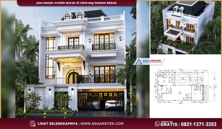 Jasa Desain Arsitek Murah di Cikarang Selatan Bekasi