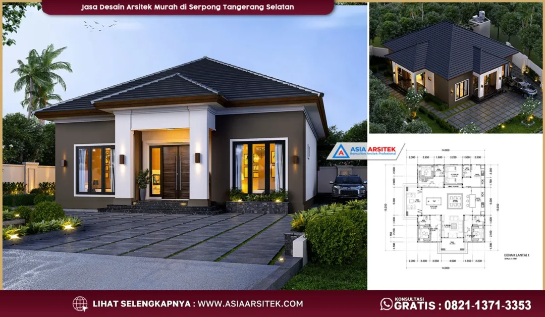 Jasa Desain Arsitek Murah di Serpong Tangerang Selatan