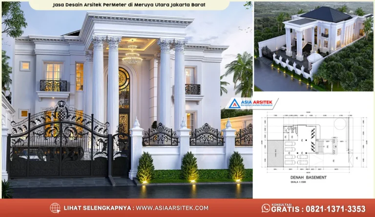 Jasa Desain Arsitek PerMeter di Meruya Utara Jakarta Barat