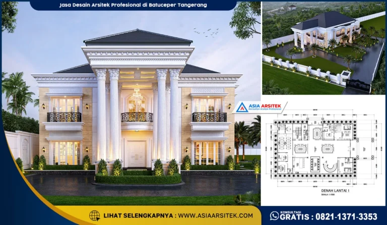 Jasa Desain Arsitek Profesional di Batuceper Tangerang