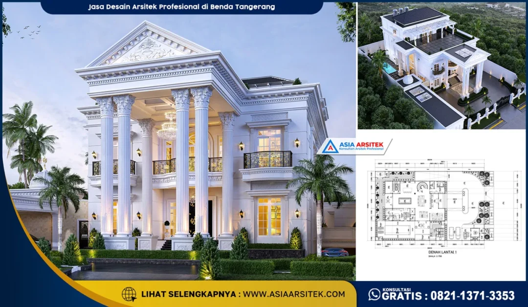 Jasa Desain Arsitek Profesional di Benda Tangerang