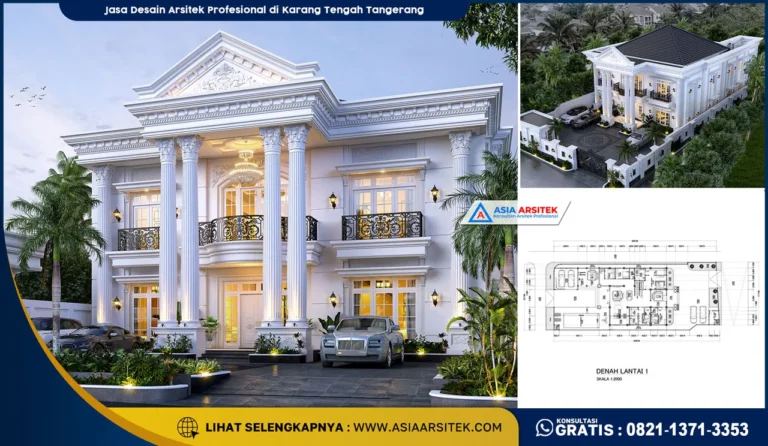 Jasa Desain Arsitek Profesional di Karang Tengah Tangerang