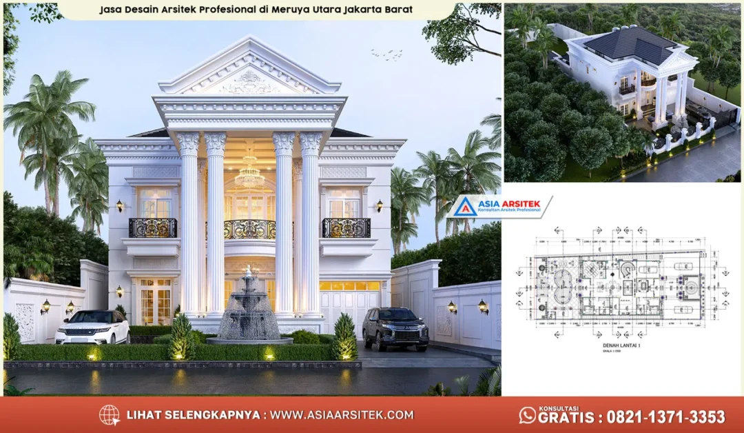 Jasa Desain Arsitek Profesional di Meruya Utara Jakarta Barat