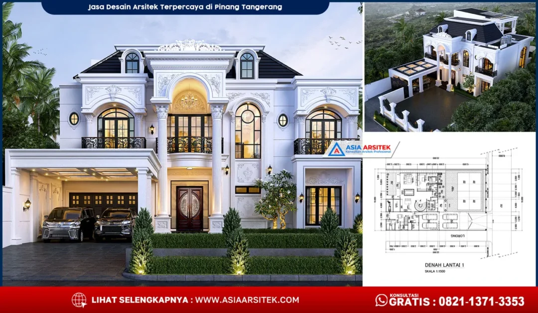 Jasa Desain Arsitek Terpercaya di Pinang Tangerang