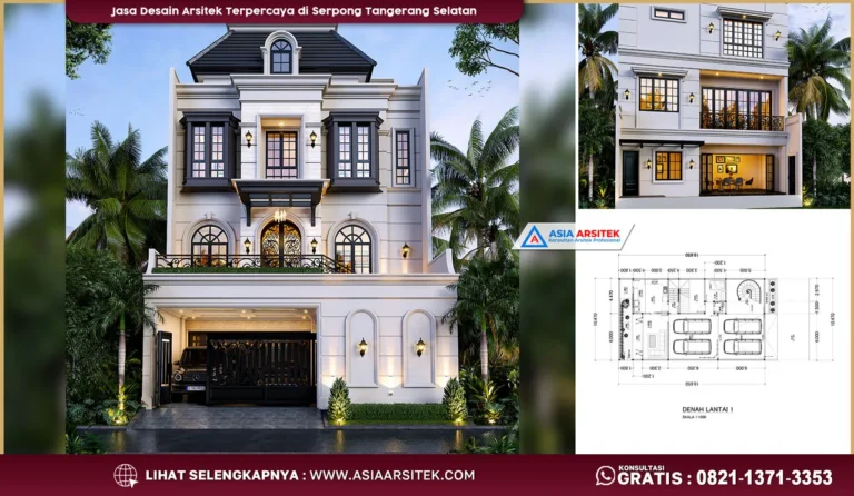 Jasa Desain Arsitek Terpercaya di Serpong Tangerang Selatan