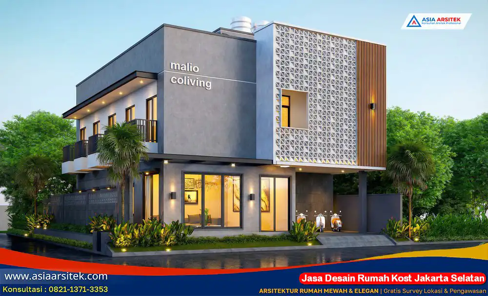 Jasa Desain Rumah Kost Jakarta Selatan
