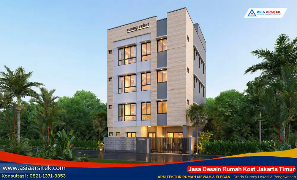 Jasa Desain Rumah Kost Jakarta Timur