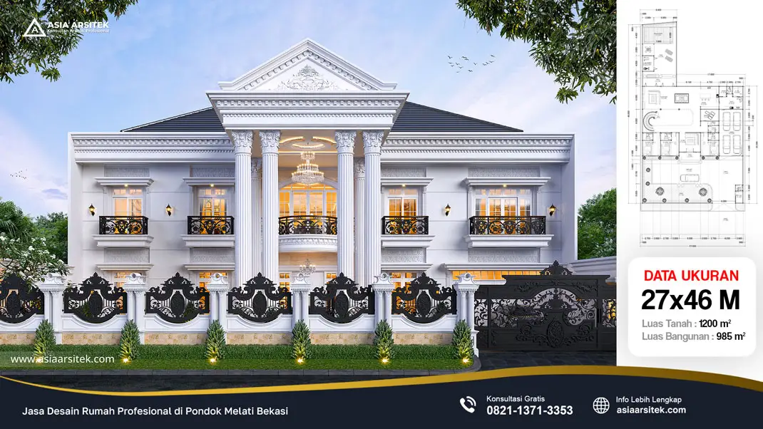 Jasa Desain Rumah Profesional di Pondok Melati Bekasi Gambar Arsitek Rumah Murah Mewah Klasik, Desain Rumah Mewah Klasik, Jasa Desain Rumah Bekasi, Jasa Arsitek Bekasi, Arsitek Bekasi, Jasa Desain Rumah Rumah, Jasa Desain Rumah, jasa arsitek rumah, jasa desain arsitek, jasa desain interior, harga jasa desain rumah, harga jasa arsitek rumah, harga jasa arsitek per m2, jasa desain rumah gratis, jasa desain rumah murah, jasa desain rumah dan rab, jasa desain rumah mewah, jasa desain rumah klasik, desain rumah 1 lantai, desain rumah 2 lantai, asia arsitek 1 lantai, asia arsitek 2 lantai