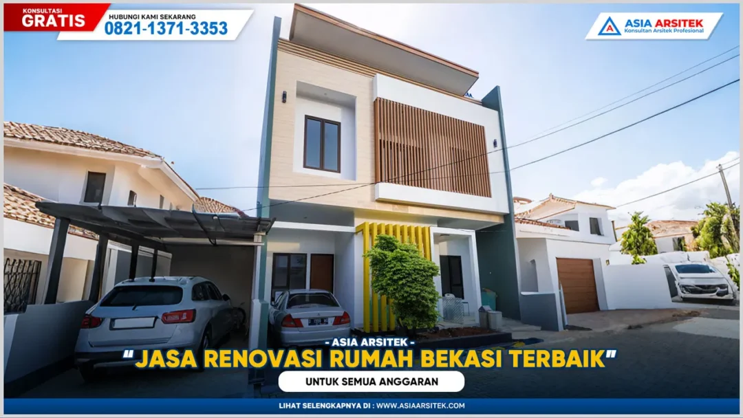 Jasa Renovasi Rumah Bekasi Terbaik untuk Semua Anggaran