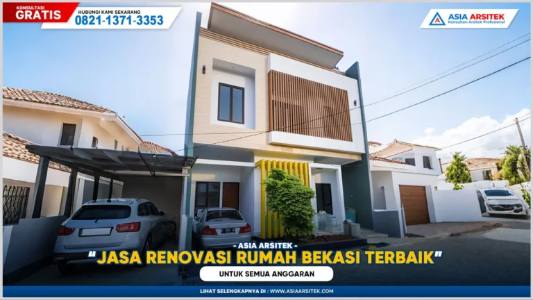 Jasa Renovasi Rumah Bekasi Terbaik untuk Semua Anggaran