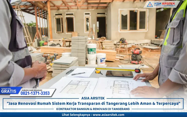 jasa renovasi rumah transparan Tangerang profesional dan terpercaya