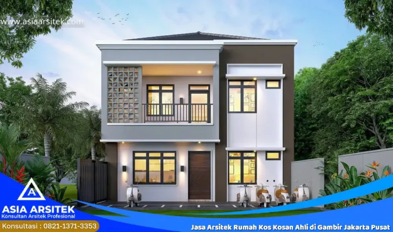 Jasa Arsitek Rumah Kos Kosan Ahli di Gambir Jakarta Pusat
