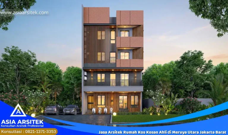 Jasa Arsitek Rumah Kos Kosan Ahli di Meruya Utara Jakarta Barat
