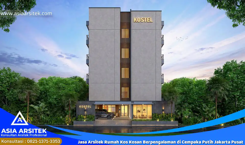 Jasa Arsitek Rumah Kos Kosan Berpengalaman di Cempaka Putih Jakarta Pusat