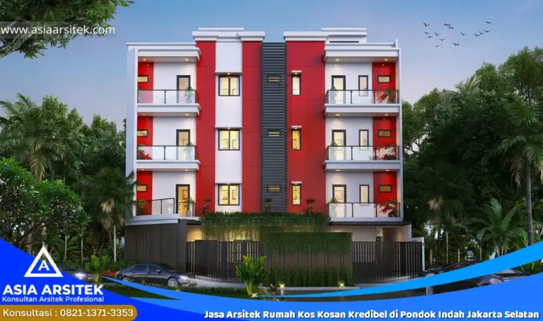 Jasa Arsitek Rumah Kos Kosan Kredibel di Pondok Indah Jakarta Selatan