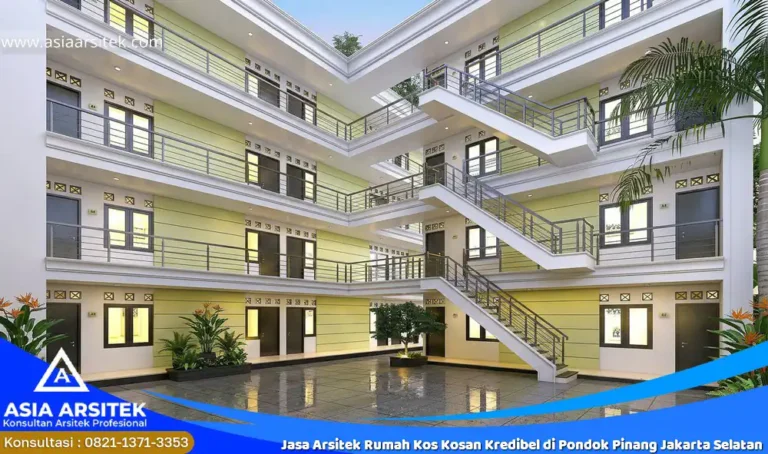 Jasa Arsitek Rumah Kos Kosan Kredibel di Pondok Pinang Jakarta Selatan