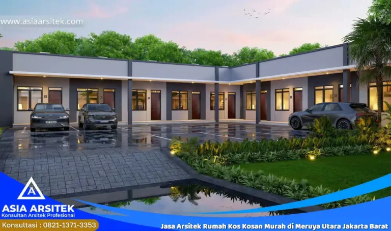 Jasa Arsitek Rumah Kos Kosan Murah di Meruya Utara Jakarta Barat