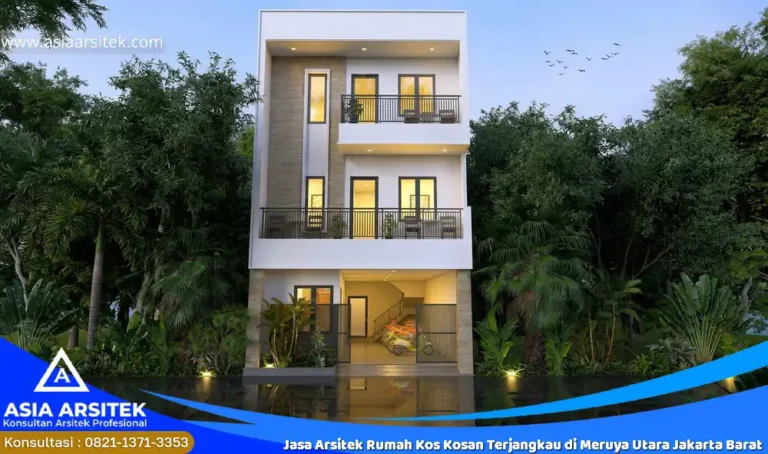 Jasa Arsitek Rumah Kos Kosan Terjangkau di Meruya Utara Jakarta Barat
