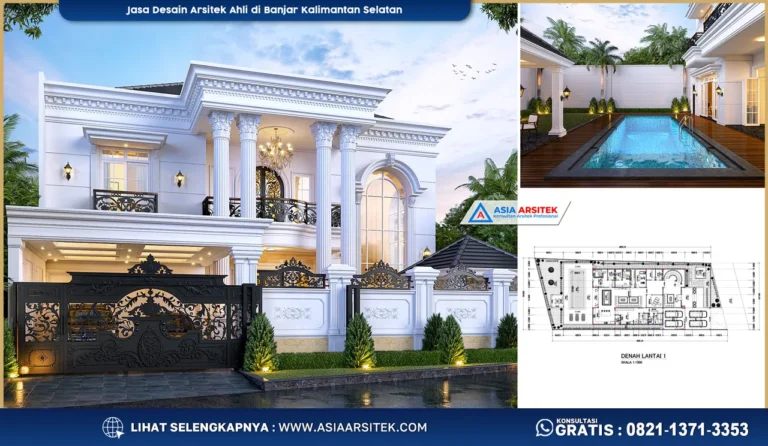 Jasa Desain Arsitek Ahli di Banjar Kalimantan Selatan