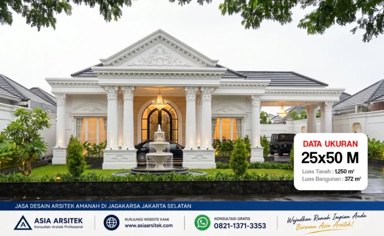 Jasa Desain Arsitek Amanah di Jagakarsa Jakarta Selatan
