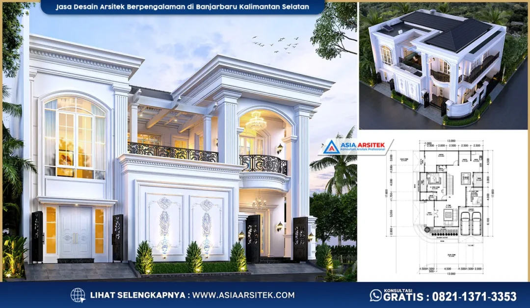 Jasa Desain Arsitek Berpengalaman di Banjarbaru Kalimantan Selatan
