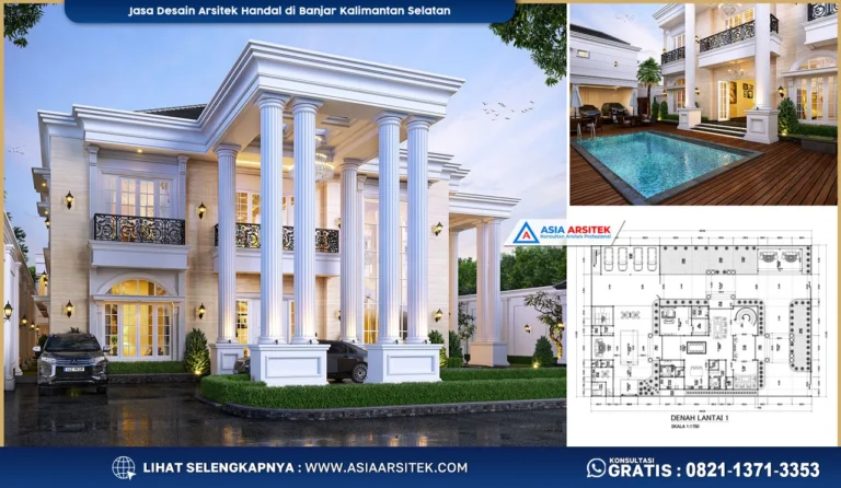 Jasa Desain Arsitek Handal di Banjar Kalimantan Selatan