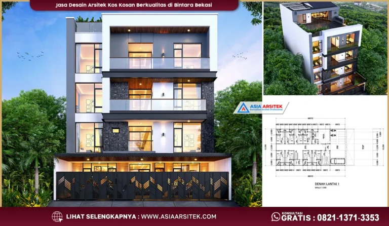 Jasa Desain Arsitek Kos Kosan Berkualitas di Bintara Bekasi