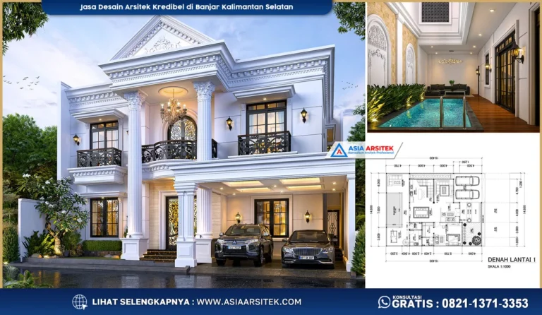 Jasa Desain Arsitek Kredibel di Banjar Kalimantan Selatan
