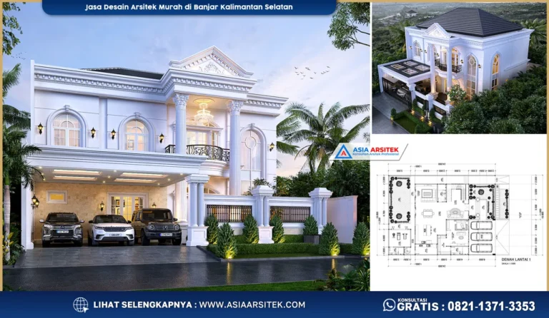 Jasa Desain Arsitek Murah di Banjar Kalimantan Selatan