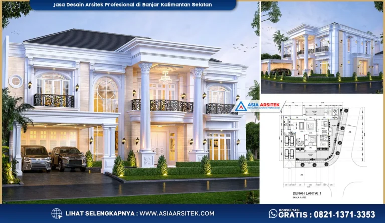 Jasa Desain Arsitek Profesional di Banjar Kalimantan Selatan