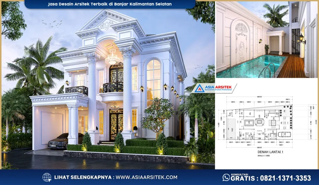 Jasa Desain Arsitek Terbaik di Banjar Kalimantan Selatan