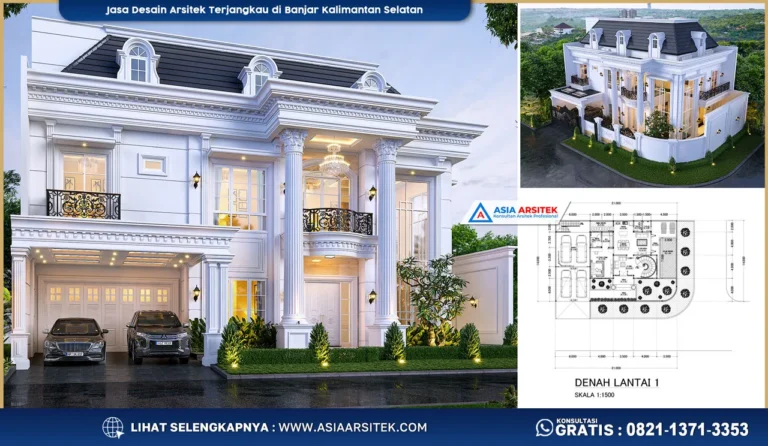 Jasa Desain Arsitek Terjangkau di Banjar Kalimantan Selatan