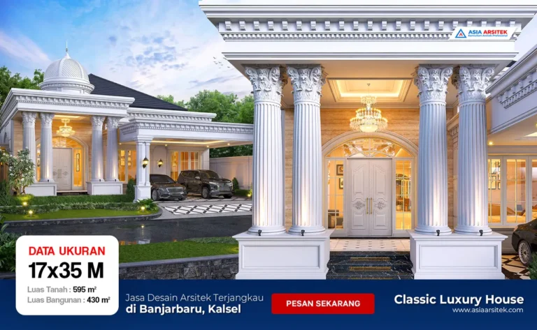 Jasa Desain Arsitek Terjangkau di Banjarbaru Kalimantan Selatan