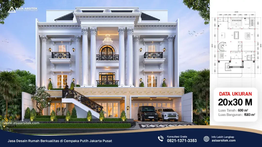 Jasa Desain Rumah Berkualitas di Cempaka Putih Jakarta Pusat Gambar Rumah Murah Mewah Klasik, Desain Rumah Mewah Klasik, Jasa Desain Rumah Jakarta Pusat, Jasa Arsitek Jakarta Pusat, Arsitek Jakarta Pusat, Jasa Desain Rumah Rumah, Jasa Desain Rumah, jasa arsitek rumah, jasa desain arsitek, jasa desain interior, harga jasa desain rumah, harga jasa arsitek rumah, harga jasa arsitek per m2, jasa desain rumah gratis, jasa desain rumah murah, jasa desain rumah dan rab, jasa desain rumah mewah, jasa desain rumah klasik, desain rumah 1 lantai, desain rumah 2 lantai, asia arsitek 1 lantai, asia arsitek 2 lantai