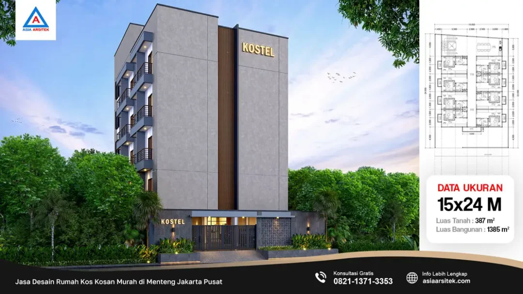 Jasa Desain Rumah Kos Kosan Murah di Menteng Jakarta Pusat, jasa desain rumah kost, contoh desain kos kosan, contoh desain kos kosan minimalis, contoh desain kos kosan sederhana, contoh desain rumah kost, contoh desain rumah kost 2 lantai, desain bangunan kost minimalis, asia arsitek jasa arsitek desain rumah villa kost hotel, arsitek rumah kost,